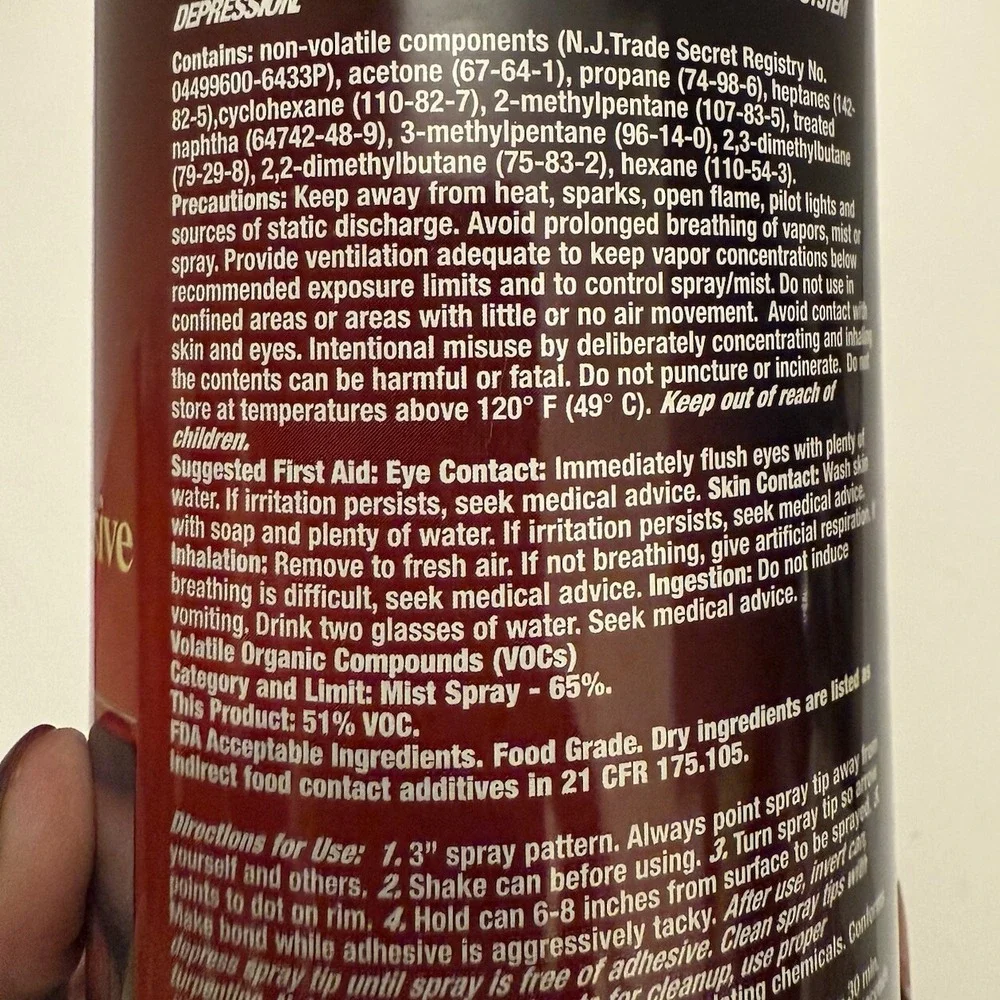 3M Super 77 Multipurpose Spray Adhesive, 16.75 oz (24‎ fl. oz.)